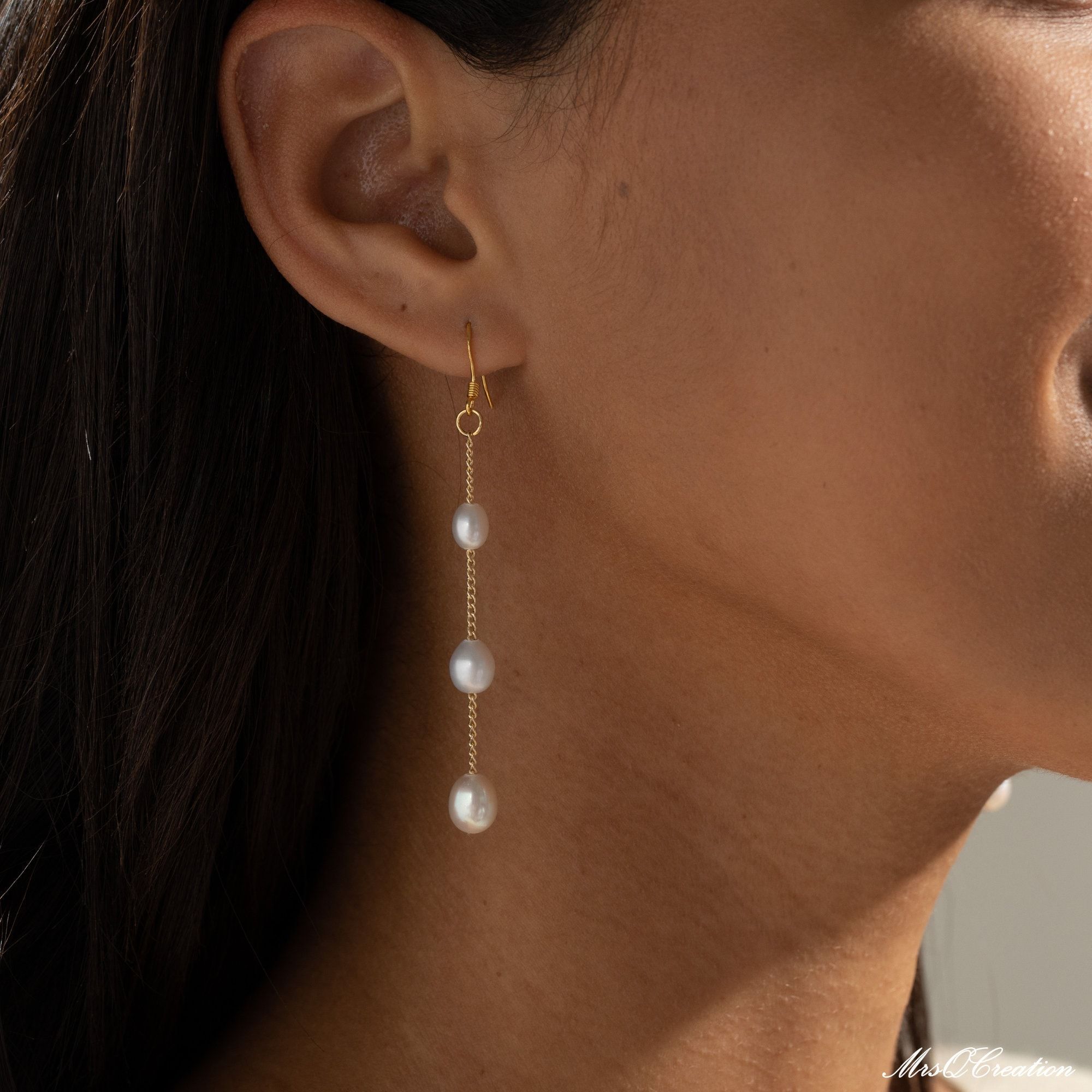 Elegant wedding earrings for your special day