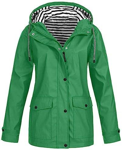 Lightweight Waterproof Rain Jackets for Women's Outdoor Activities