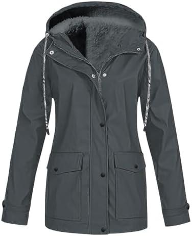 Stylish Women's Plus Size Hooded Trenchcoats and Jackets