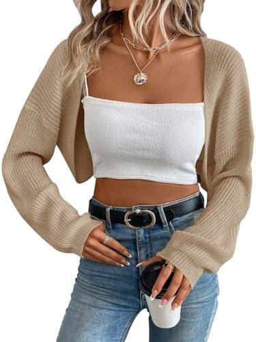 Chic Women's Tie Front Cardigan ‍for Versatile Everyday​ Wear