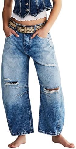 Trendy ⁤Women's High Waist Jeans - Comfort Meets Style!