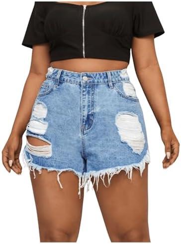 Trendy Women's Denim Shorts for Summer Casual Style