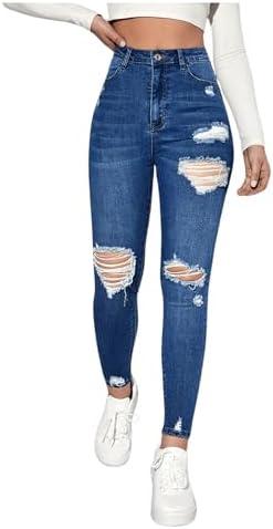 Explore⁤ trendy women's jeans: high waisted, ripped & stylish!