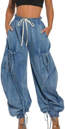 Trendy Wide Leg Denim Pants for Ultimate Comfort & Style