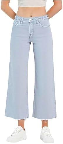 Trendy Women's Wide Leg Jeans for Stylish‍ Comfort