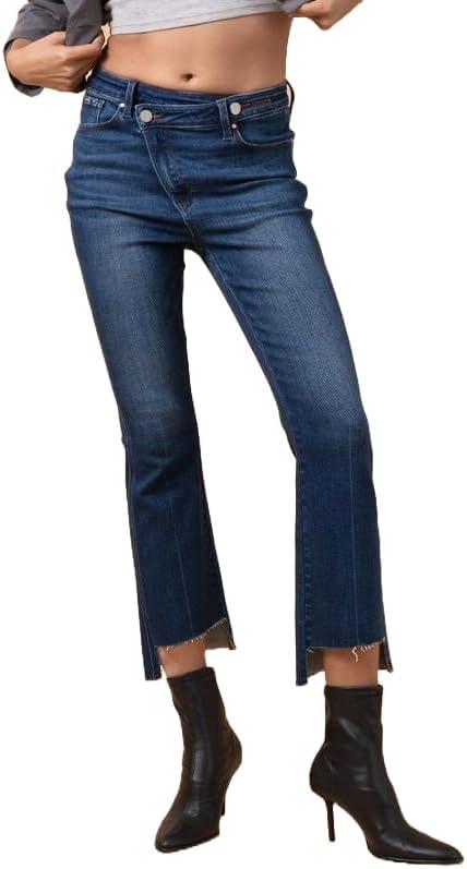 Wide Leg and Straight Leg Women's Denim Jeans Collection