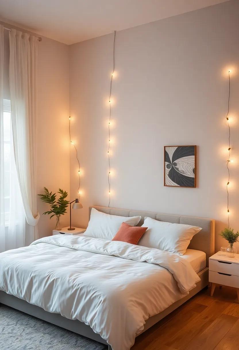 Illuminate Your Space: Creative Bedroom Decor Ideas Using String Lights