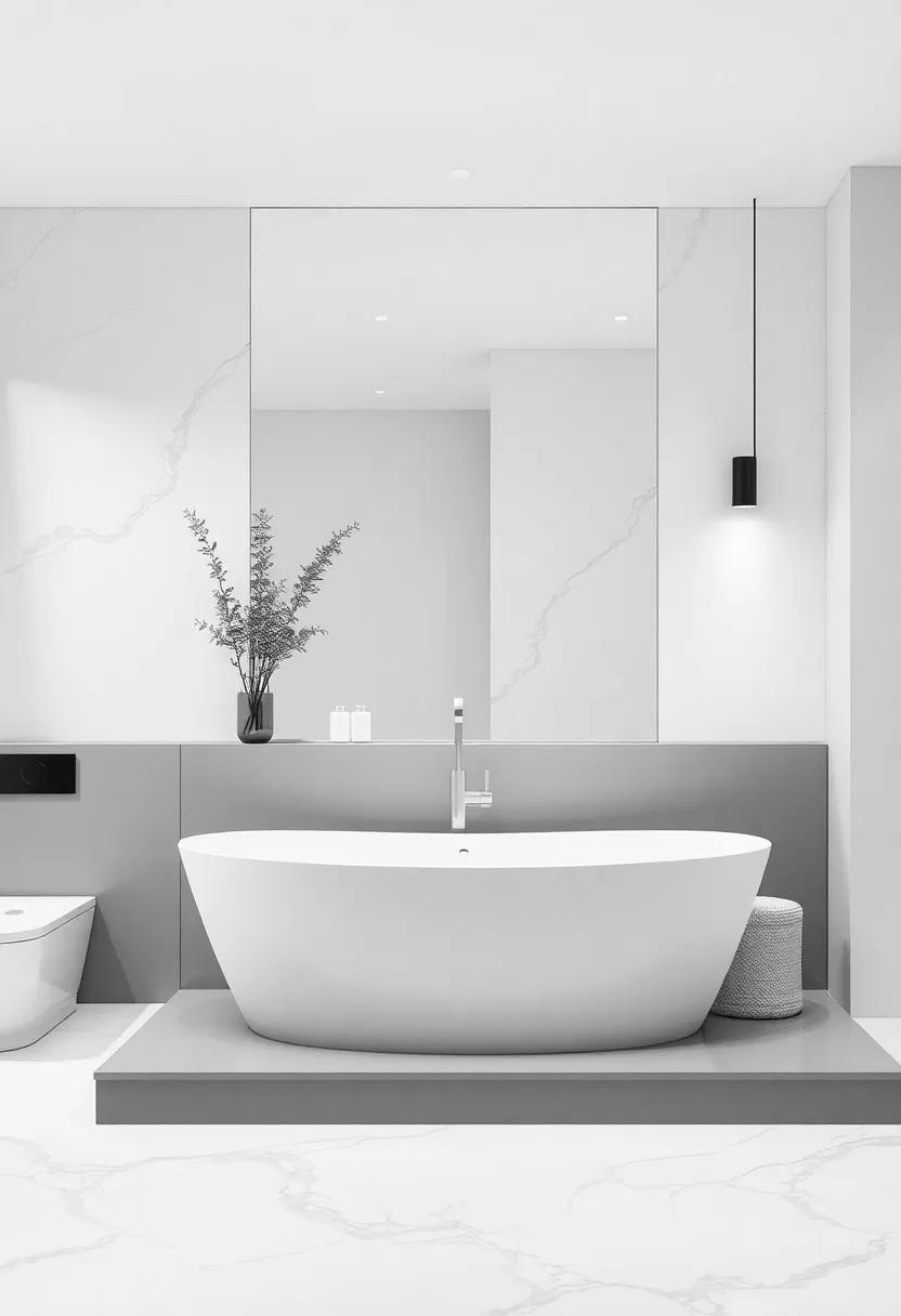 Embracing Elegance: The Timeless Allure of Monochrome Bathroom Design