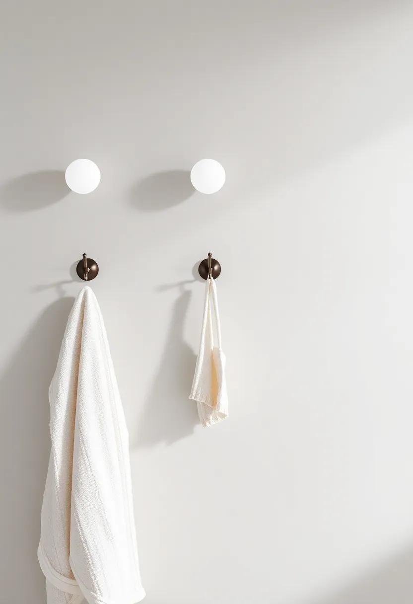 Artistic Wall Hooks for Stylish⁢ Towel and ⁤robe Storage