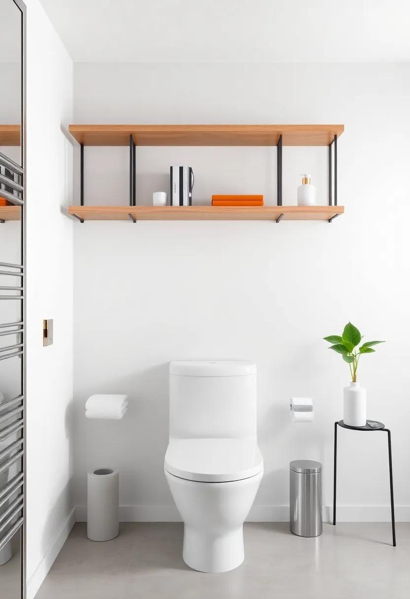 Sleek Shelving Solutions for Maximizing Vertical Space in Your Bathroom