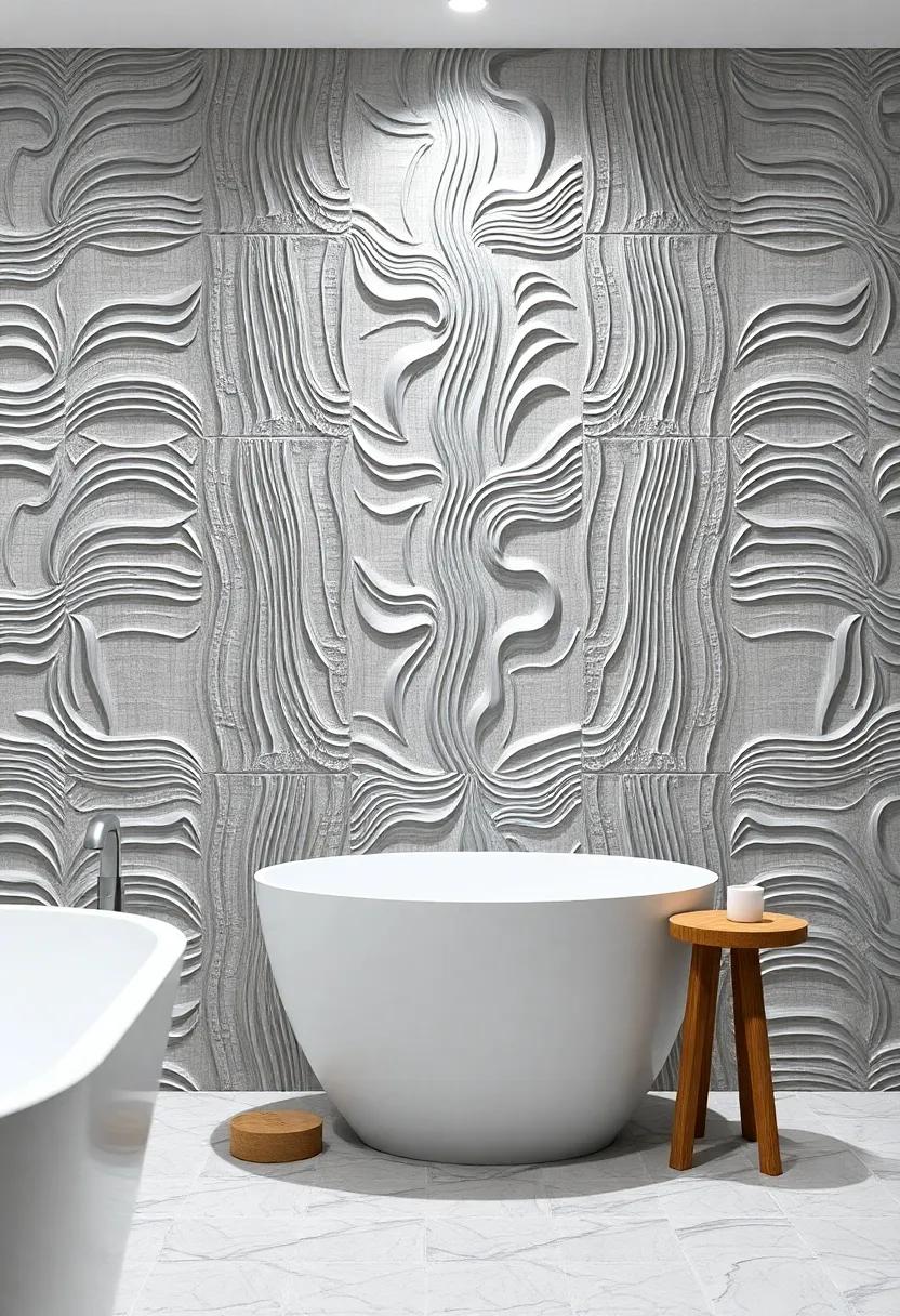 Emphasizing Texture and Depth with‍ 3D⁢ wall Panels