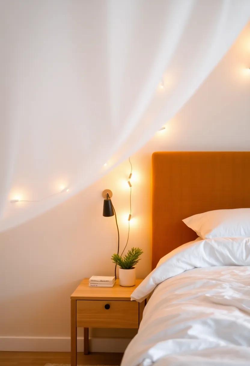 Breezy⁤ Bedroom Vibes: Incorporate String ⁢Lights for a Tropical Touch