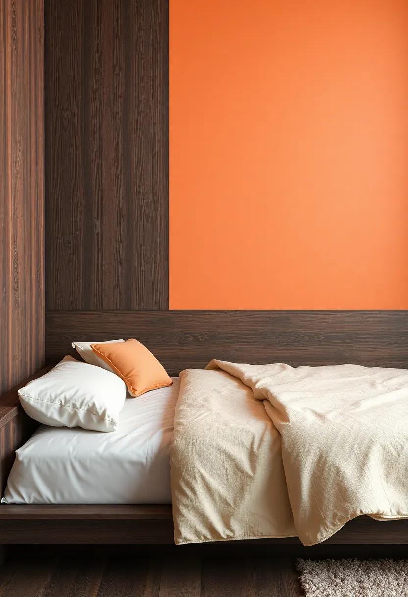 The Power of Textured Paints to Enhance Warm Colors in Bedrooms