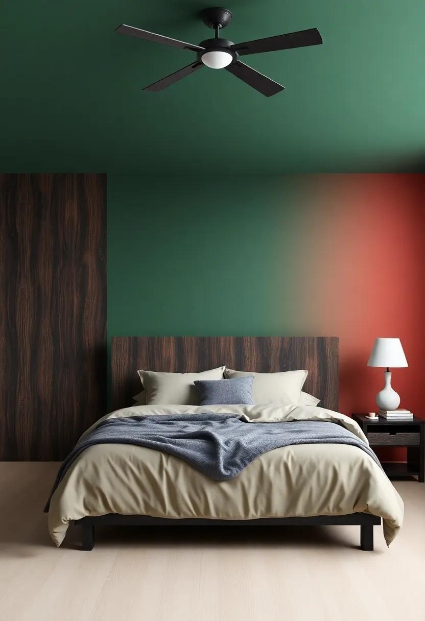 Creating Contrast: Bold Colors That Make Dark Woods Pop