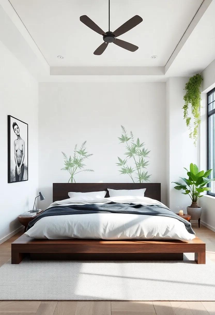 Incorporating Greenery to bring life and Freshness to Your ‌Bedroom Design