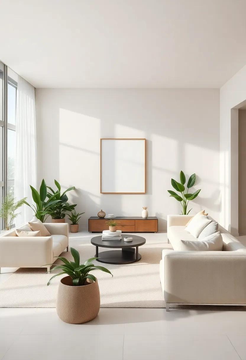 Bringing Nature⁤ Indoors: Plants and Greenery in a Neutral Palette