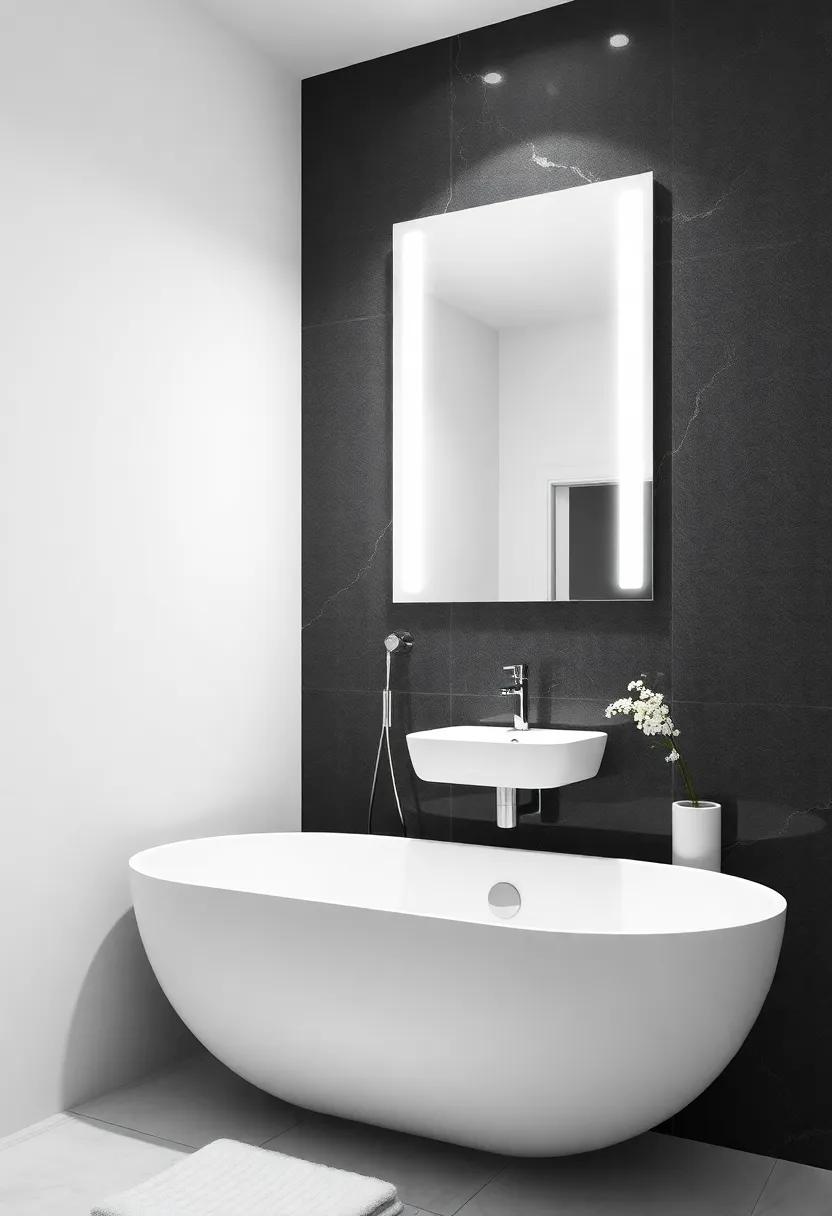 Artful Use of Lighting to Highlight‍ Monochrome Elegance