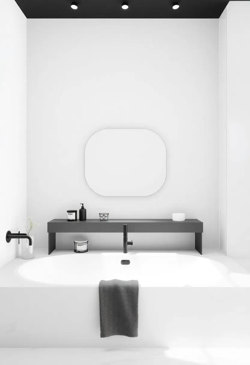 Timeless Accessories That Elevate Monochrome Bathrooms