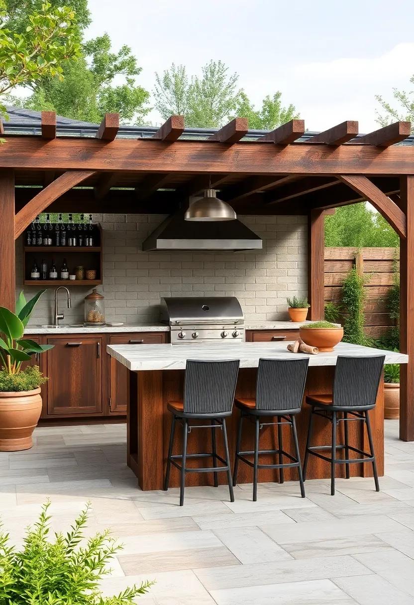 Functional Layouts: Arranging Your Rustic Outdoor Kitchen for Culinary Flow