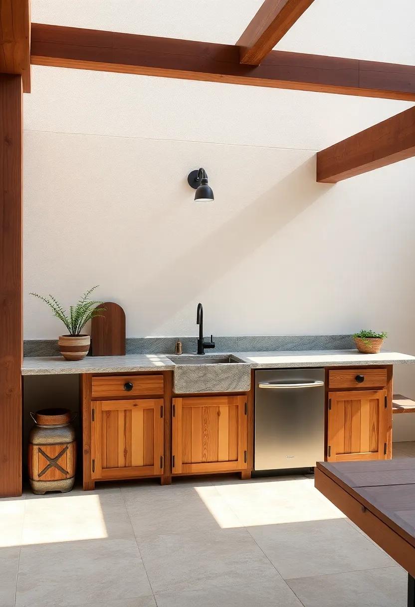 The Role ‌of Water: Incorporating a rustic Sink ⁢and prep‌ Area