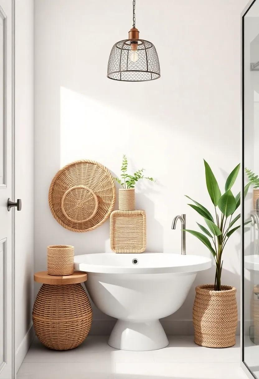 Elegant Basket Displays That Elevate Your Bathroom Aesthetic