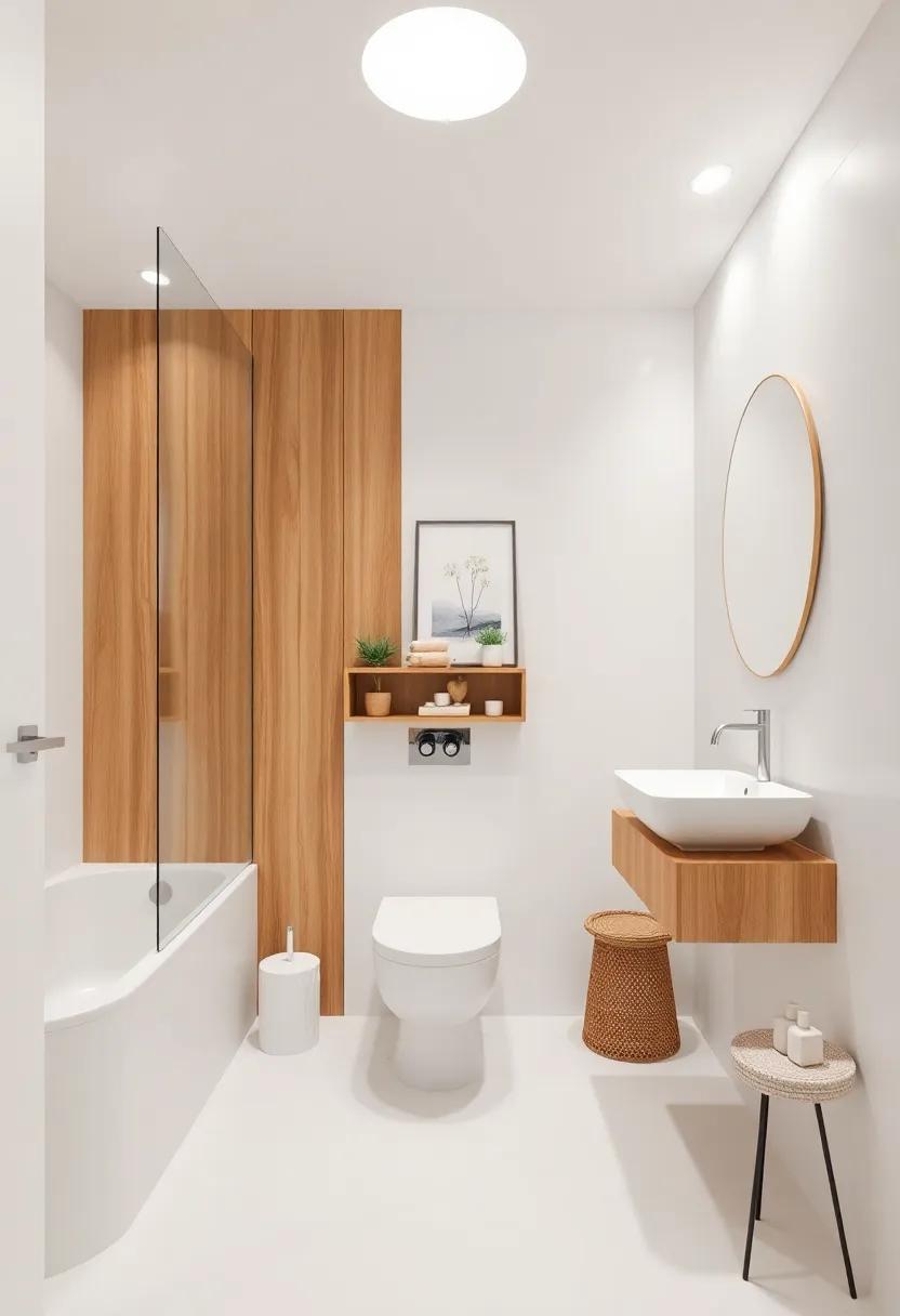 Artful Decor Ideas to Add Personality to Tiny Bathrooms