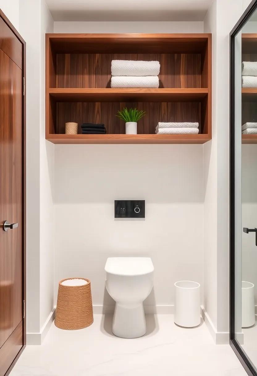 Utilizing Open Shelving to Enhance⁣ Small Bathroom Storage