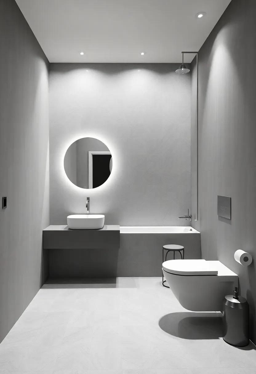 Setting The Mood: The Role Of ⁣Grey In ​Modern Bathroom‌ Lighting