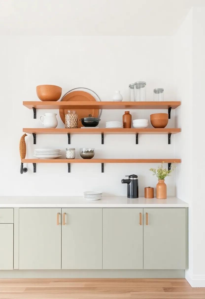 Daring‍ Displays: Utilizing Open shelves for Unique ​kitchen Collectibles