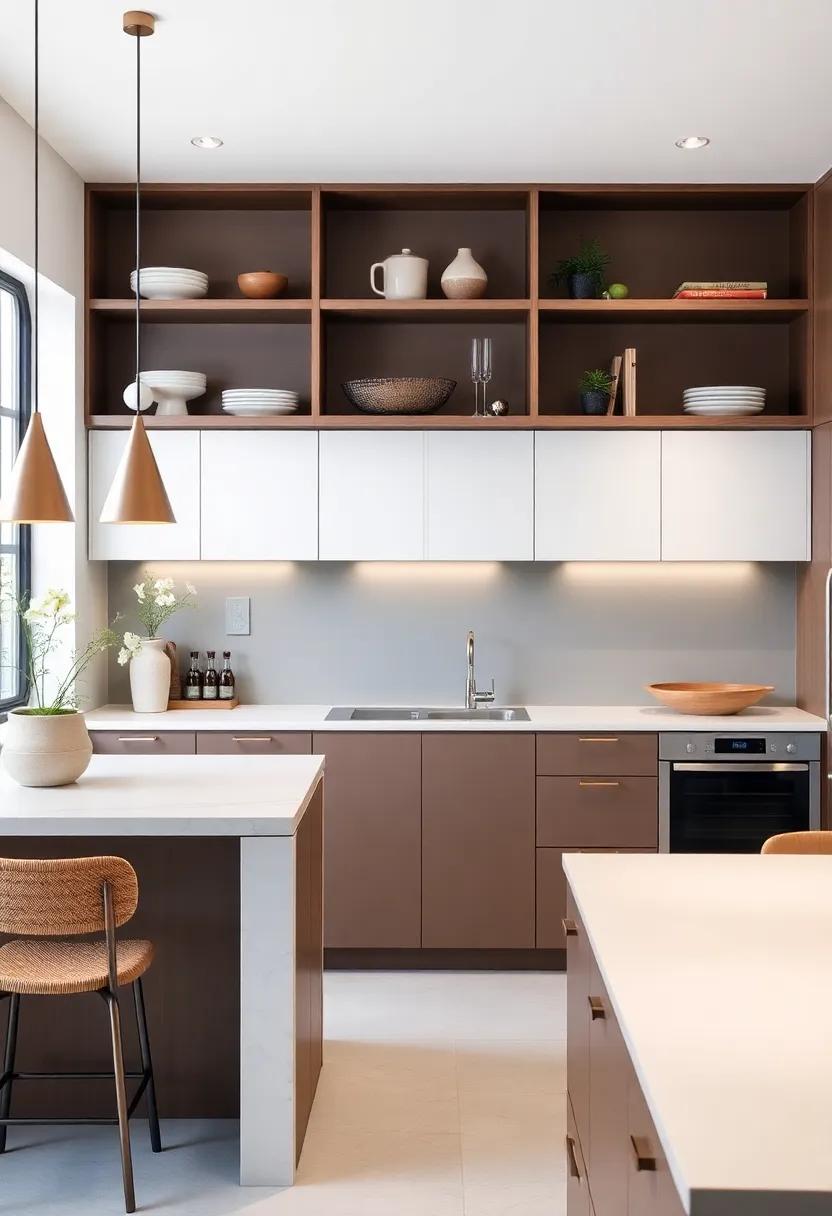 Integrating Open Shelving with Kitchen Islands for Seamless ‍Flow