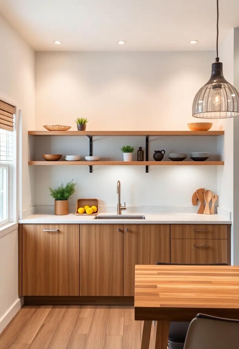 Strategic ‍Lighting Solutions ‌to Highlight‌ Open Shelving in Tiny‍ Kitchens