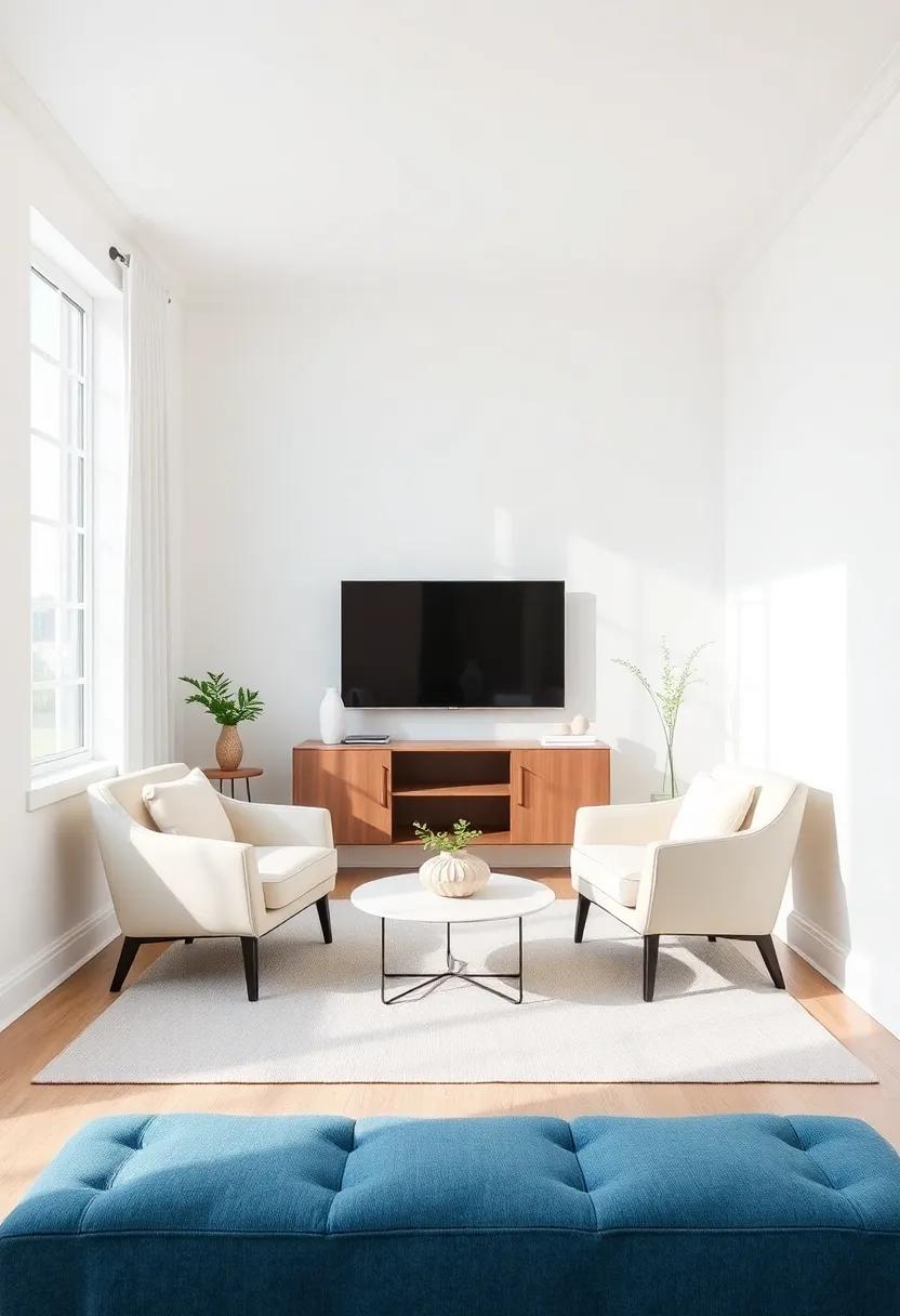 Embracing Minimalism: The ⁤Power of Compact seating