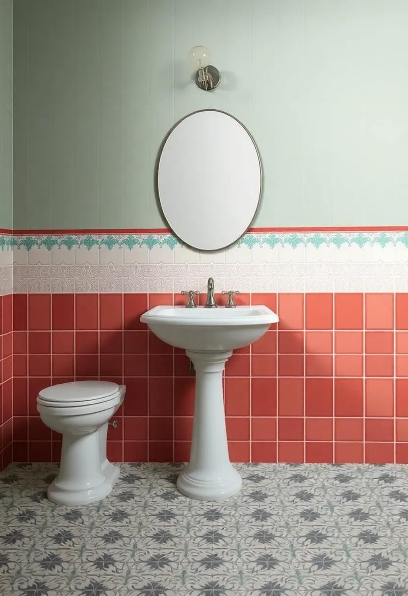 Exploring the rich Palette of Colors Found in Vintage Tiles