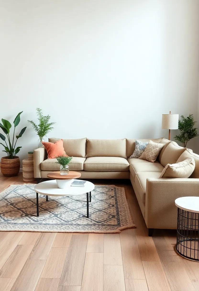 Embrace Comfort: Designing a Cozy Farmhouse Living Room with a Stylish Sectional Sofa