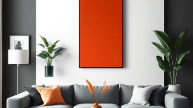 Elevate Your Space: Transforming a Dark Gray Living Room with Bold Accent Colors