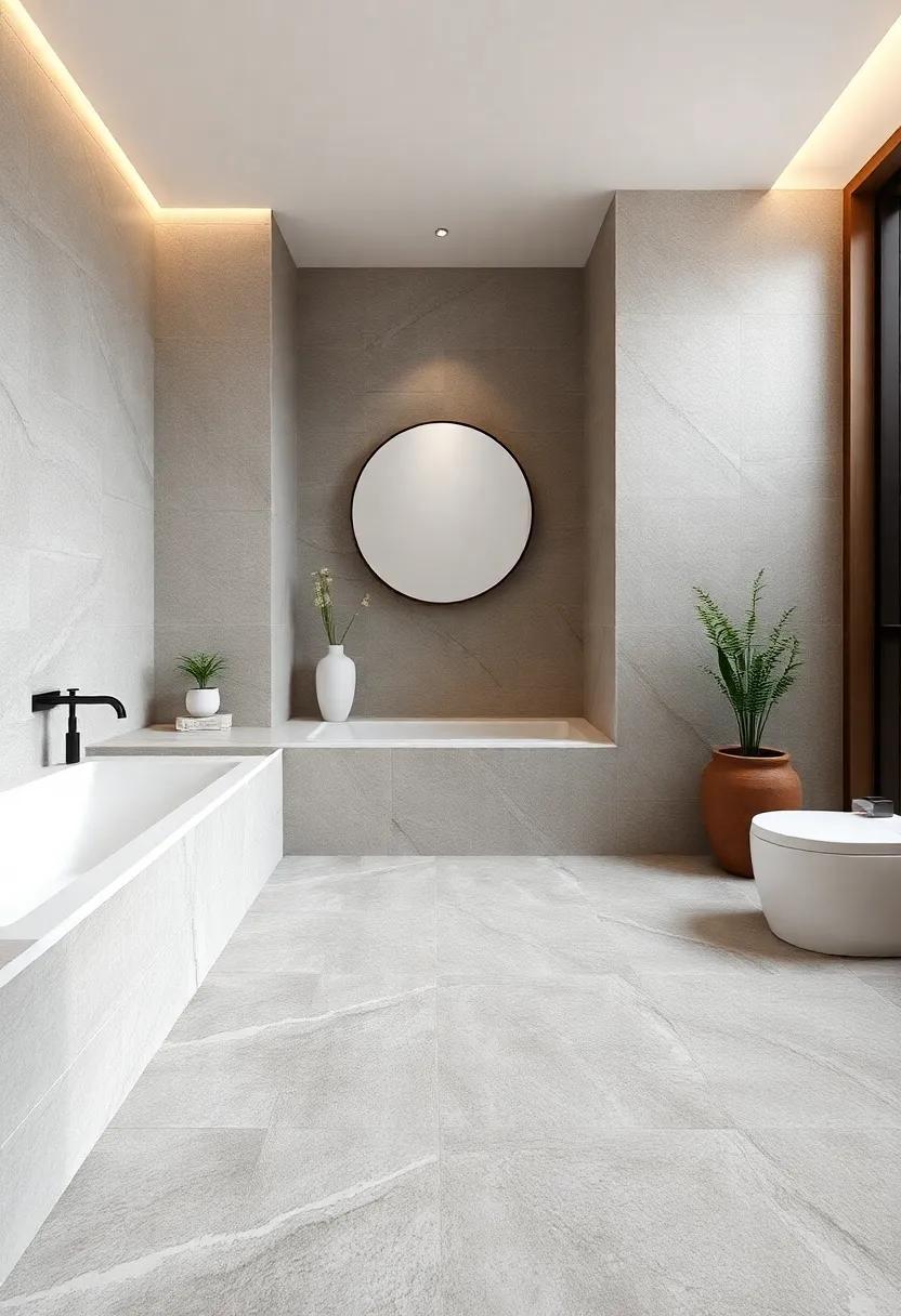 25 Serene Ideas for a Zen Bathroom Retreat with Natural Stone Tiles