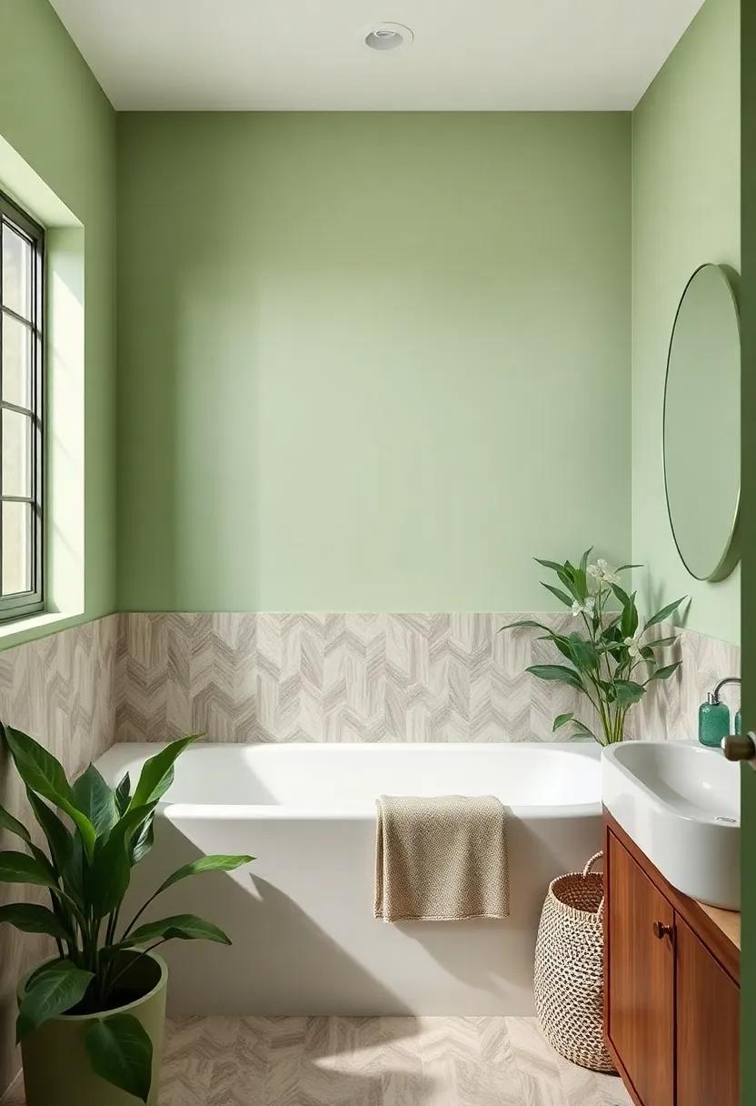 Earthy Greens: Bringing Nature Indoors with Refreshing Tones