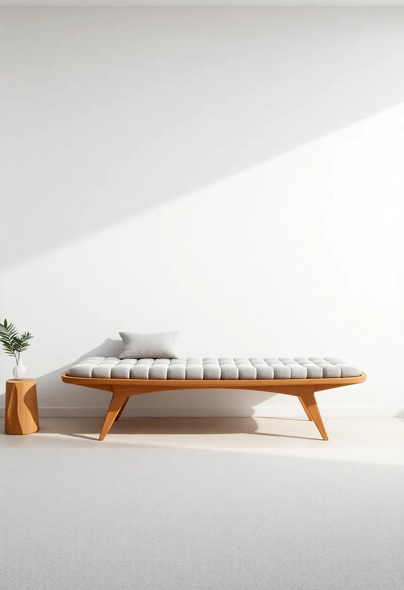 Contemporary Bench Designs Featuring Unique Shapes And Lines