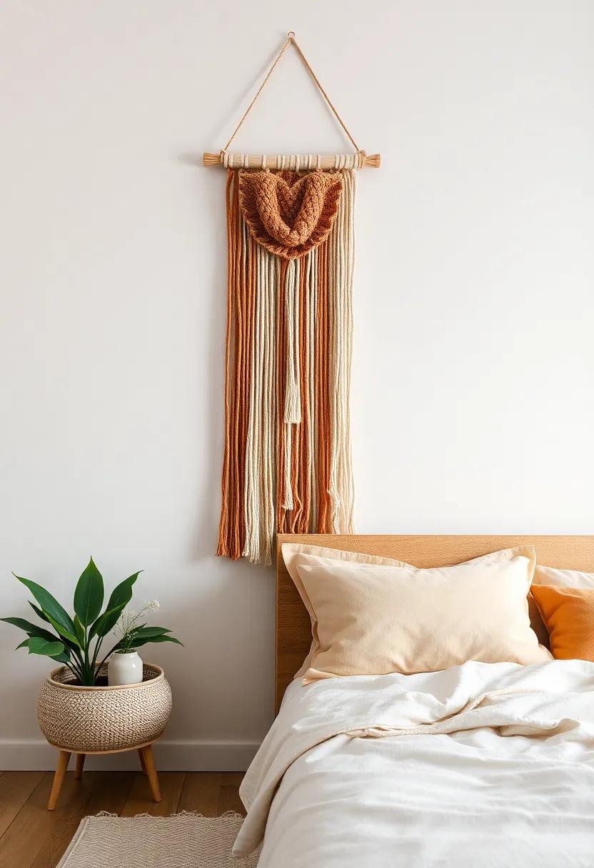 Textile Wall hangings: Adding Depth ⁤and Warmth to Your​ cozy Bedroom Atmosphere