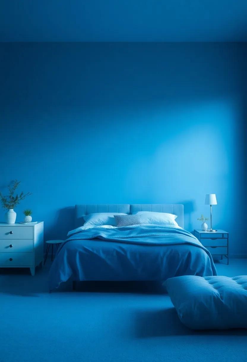 Experimenting with ‍Blue Lighting: Transforming Your‍ Space with Mood