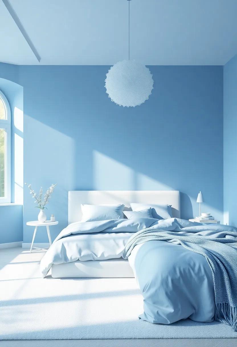 Pastel Blue Palettes: Soft and Inviting Bedroom Ideas