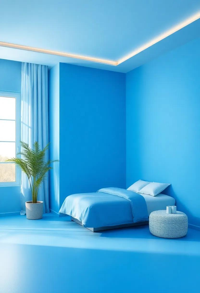 Sustainable Decor: Eco-friendly Blue Materials⁣ for bedroom Bliss