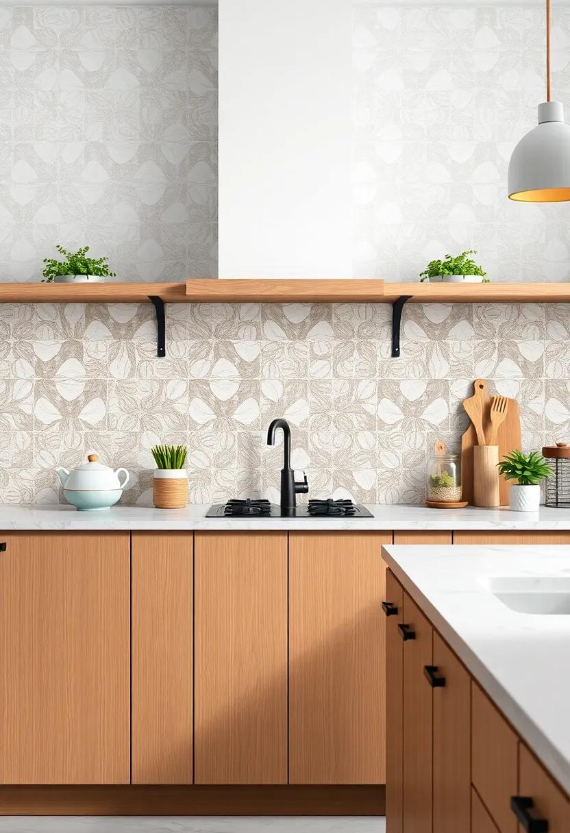 Adorning Your Kitchen⁤ with Textured Artistry from‍ Bohemian Tiles