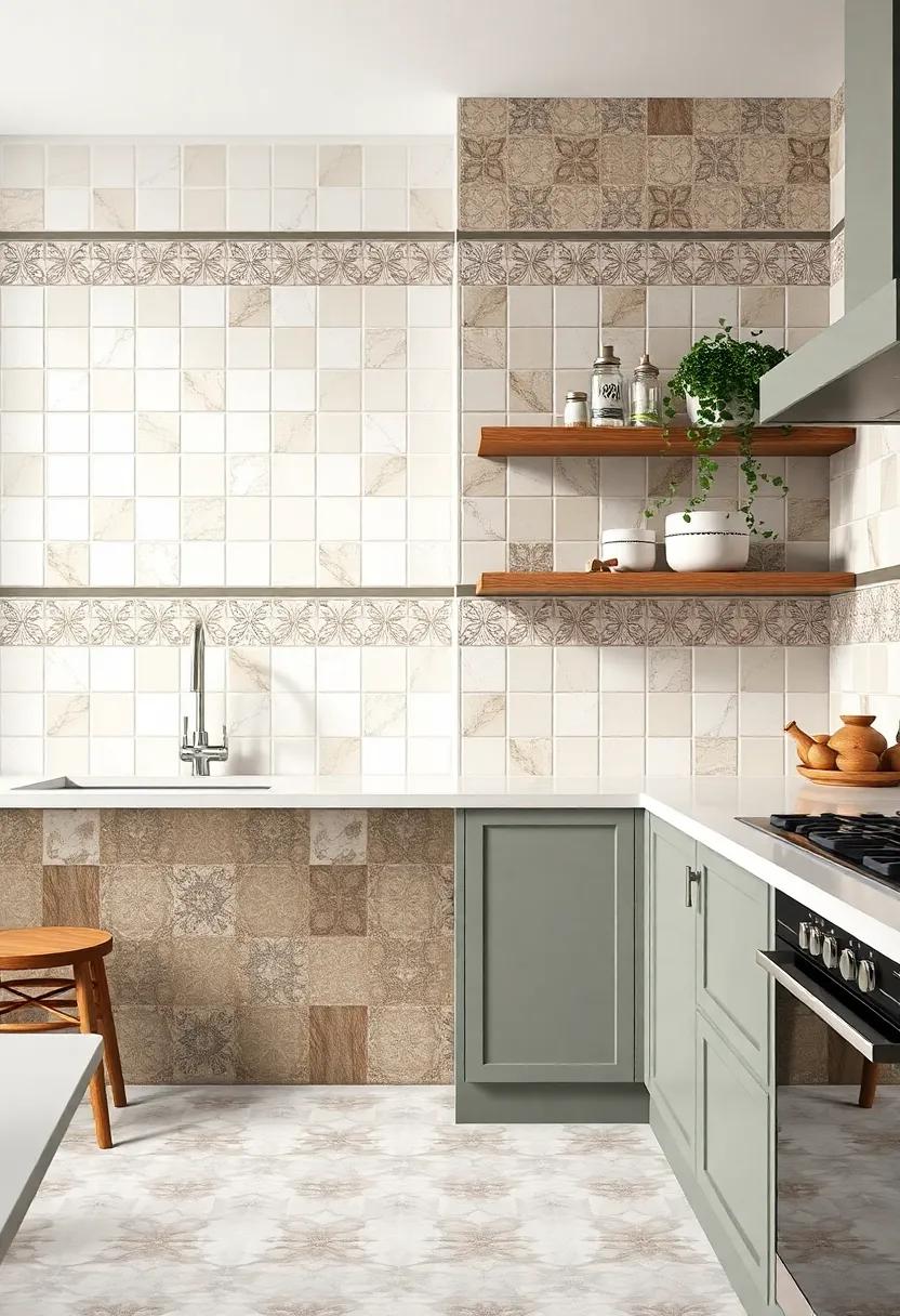 incorporating Vintage and Modern Tile Styles for ⁢Timeless Elegance
