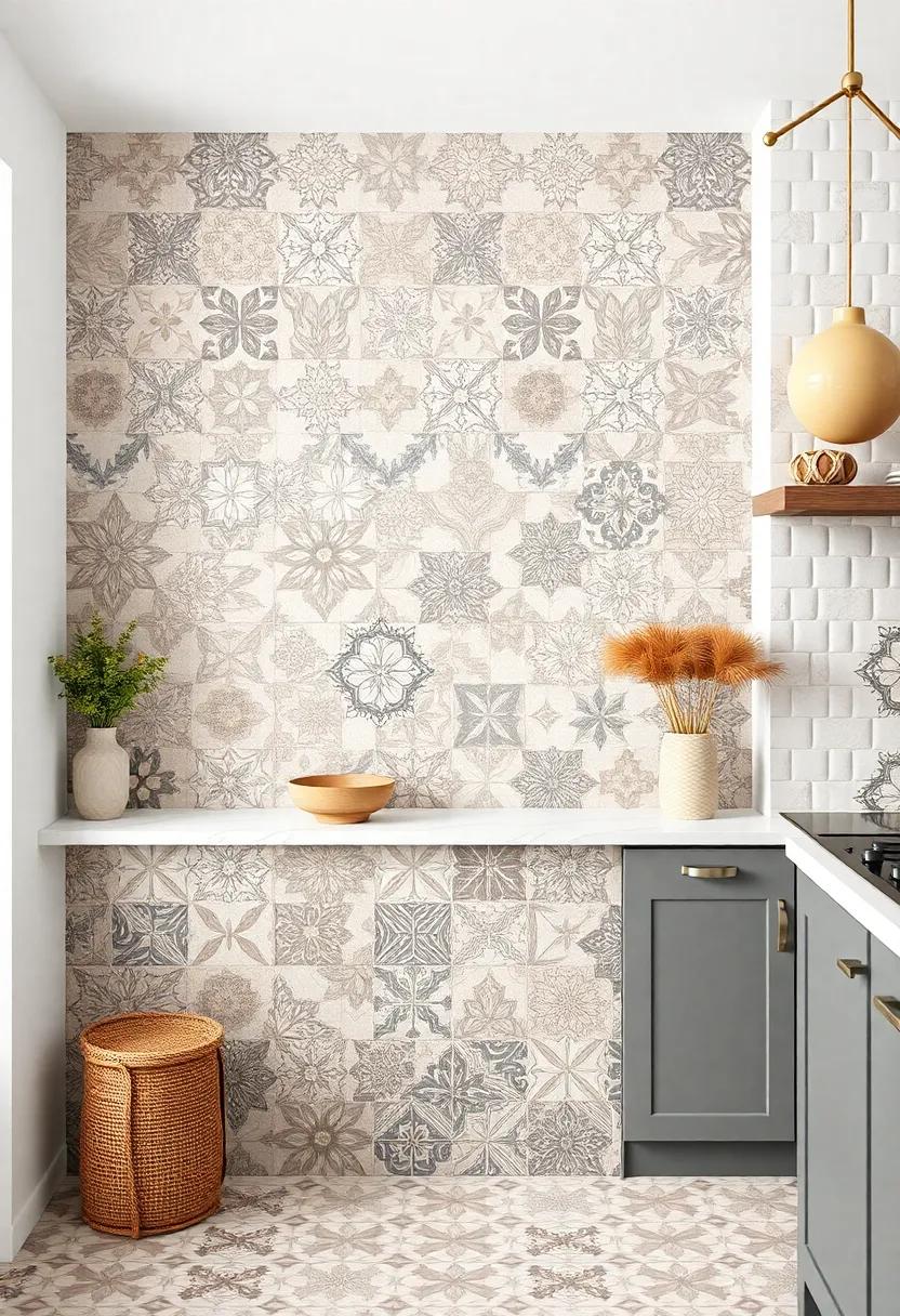 Mixing​ Patterns and Textures: Creative ⁣Ways to Use Bohemian​ Tiles