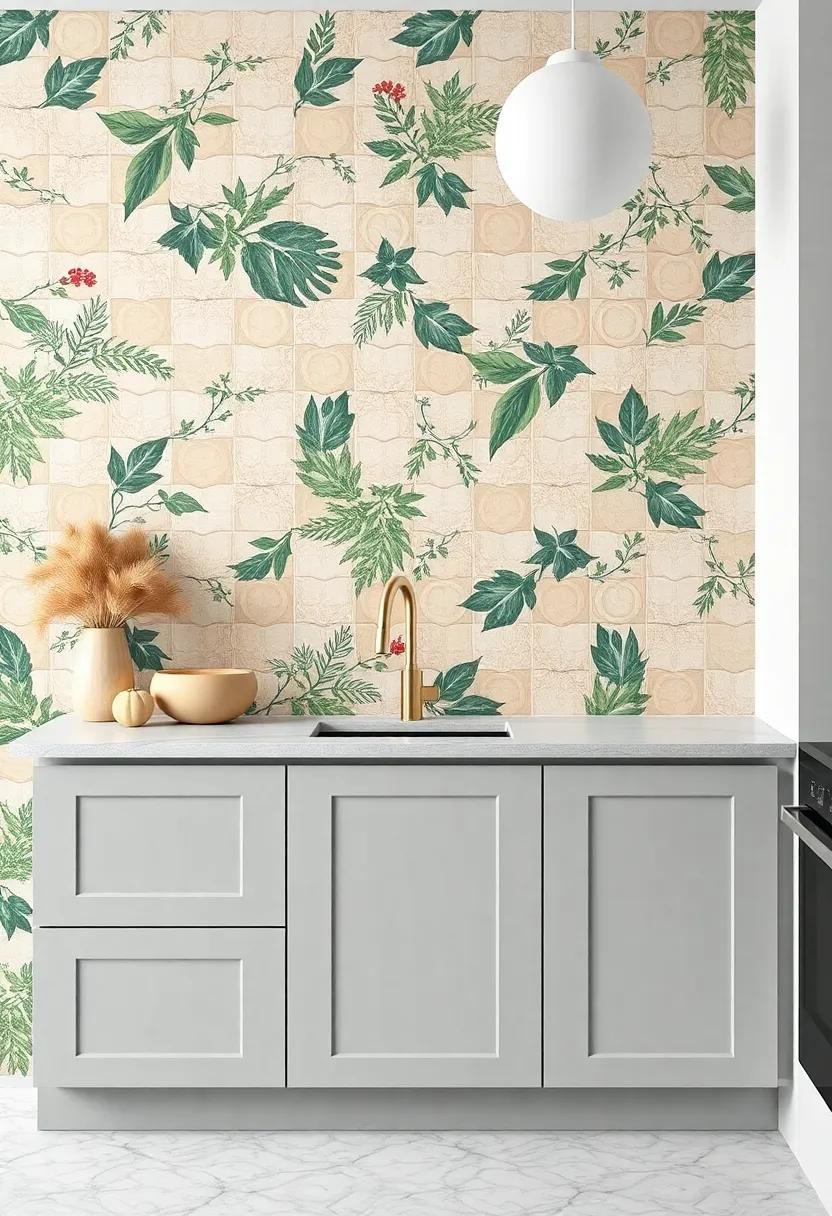 Styling Your Kitchen with⁣ Nature-Inspired​ Bohemian Tile Patterns