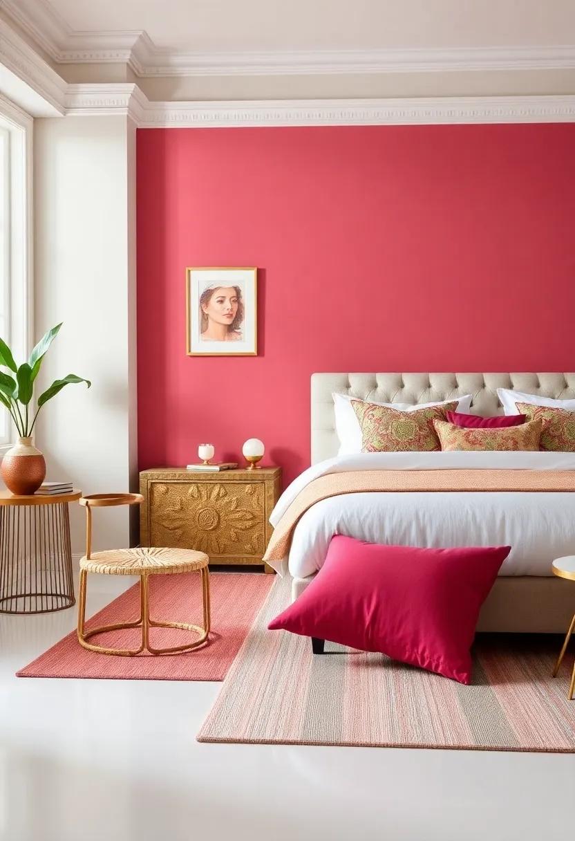 Eclectic ⁤elegance With Colorful‌ Textiles and​ Statement Pillows