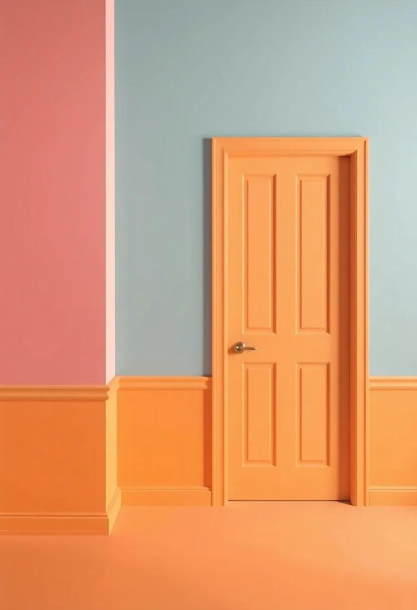 Accent Colors in Unexpected Places: Ideas ‍for Door Frames⁤ and ⁤Baseboards