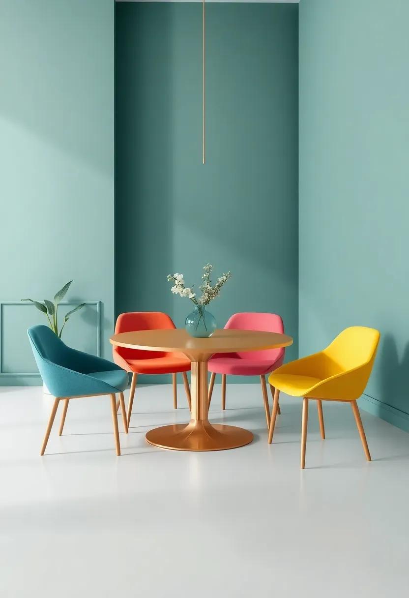 Color⁣ Palettes That Transform ⁣Your‌ Dining Area with Vibrant Chair Choices