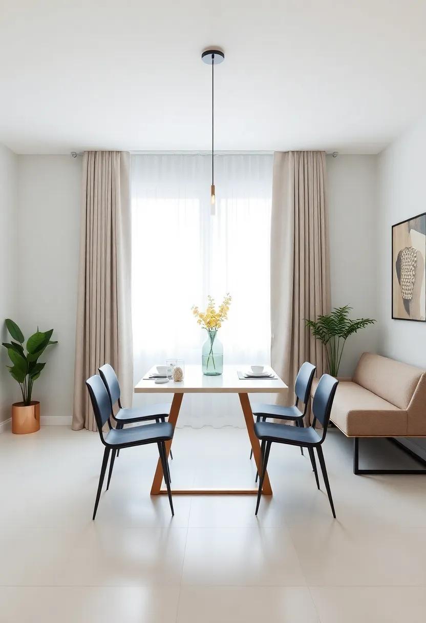 Transformable Dining Experiences for Versatile small Dining Areas
